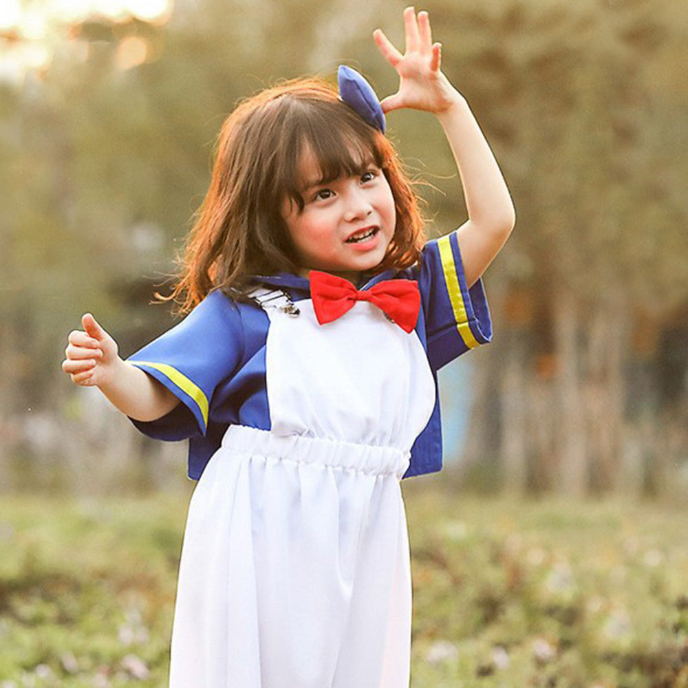 Tiny Cuddling Children's Navy Sailor Duck Costume - Perfect for Cosplay and Halloween