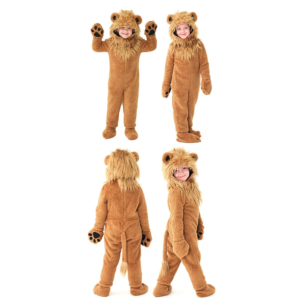 Tiny Cuddling Cute Little Lion Animal Costume | 2024 Halloween Costume