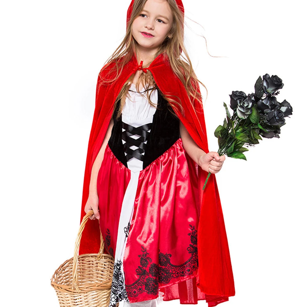 Tiny Cuddling Little Red Riding Hood Performance Costume | 2024 Halloween Costume