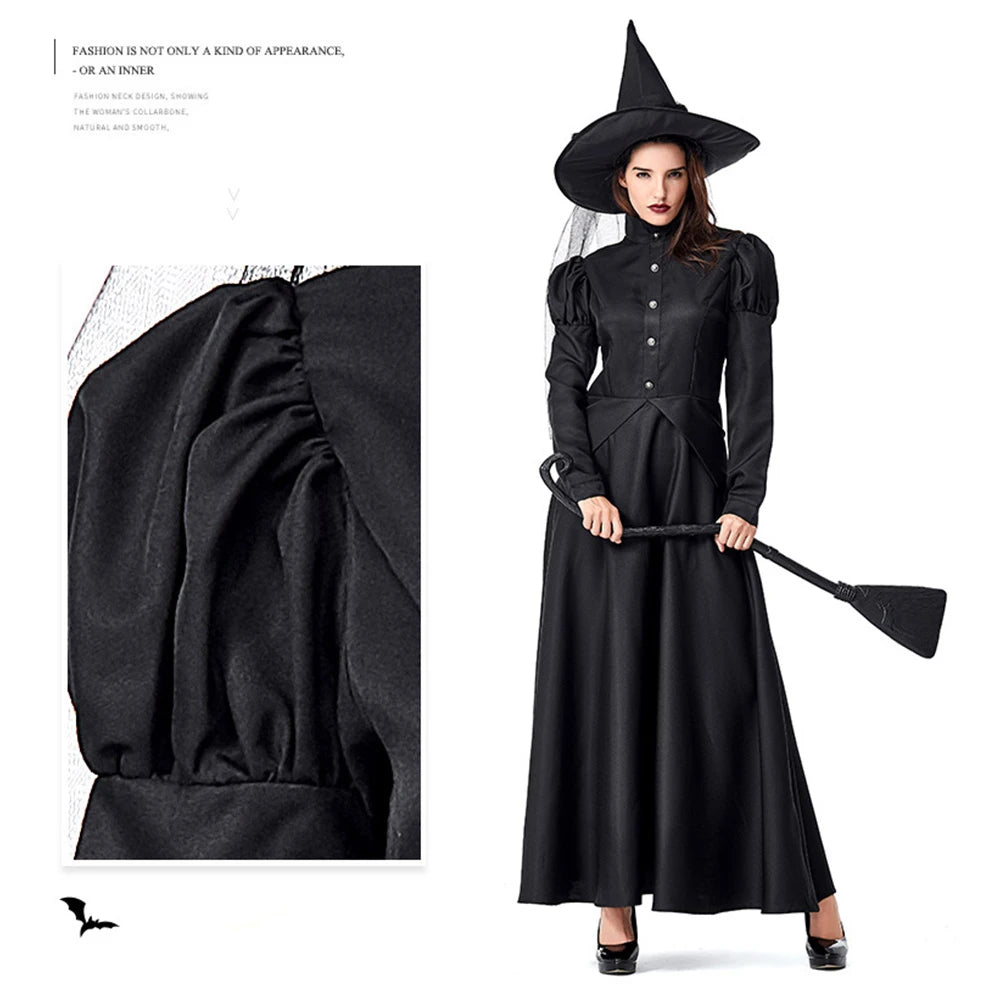 Tiny Cuddling Black Witch Family Matching Costume | 2024 Halloween Costume