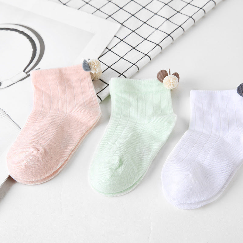 Tiny Cuddling Baby Socks Boneless Cotton Socks Newborn Baby Socks