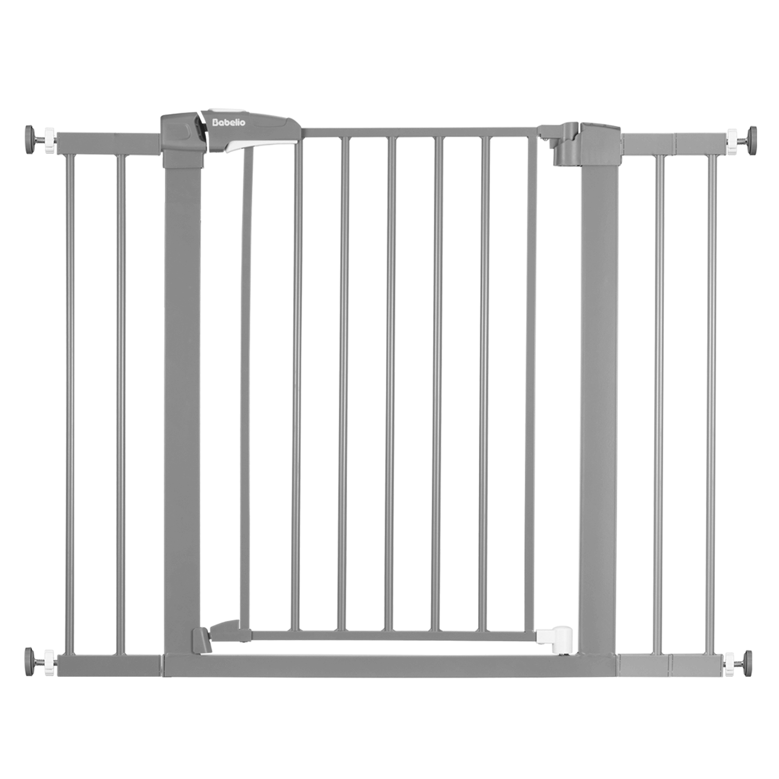 Babelio Adjustable 26-40" Metal Baby/Pet Gate – 30" High, Easy Install, Auto-Close, Versatile Fit for Doorways and Stairs