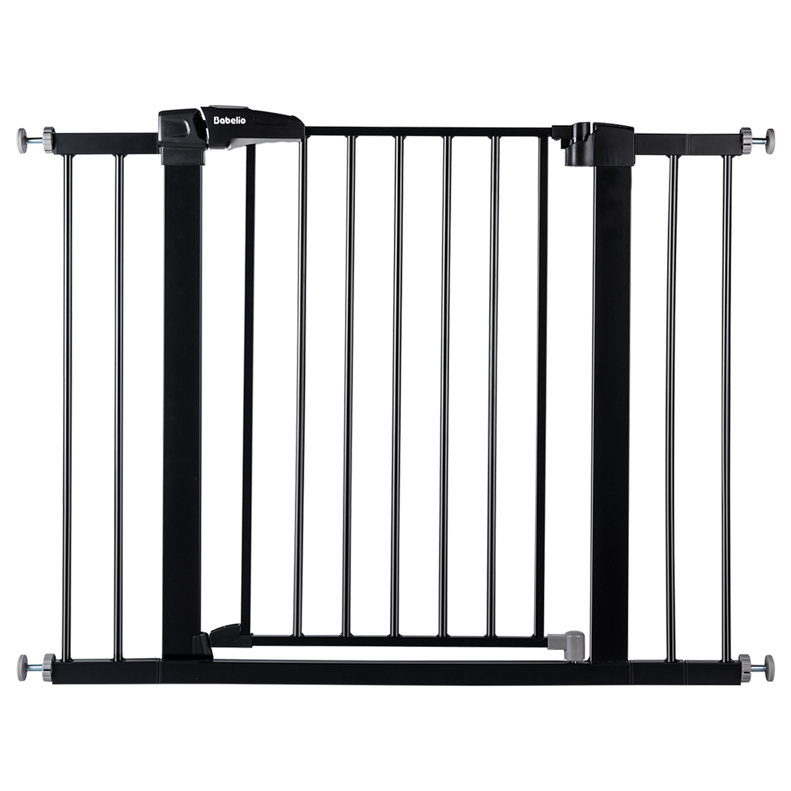 Babelio Adjustable 26-40" Metal Baby/Pet Gate – 30" High, Easy Install, Auto-Close, Versatile Fit for Doorways and Stairs