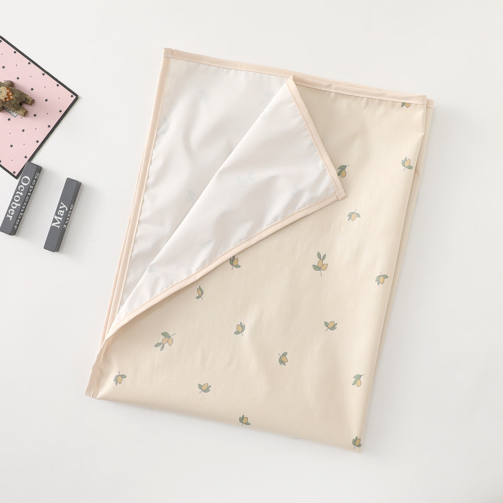 LulliNini Waterproof Baby Diaper Changing Mat Washable Newborn Urine Pad Babies Accessories Liners for Crib Cradles Reusable Diapers Pad