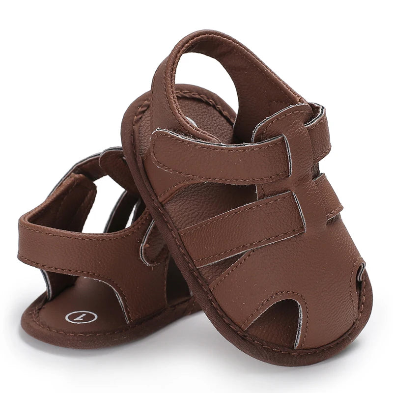 Babelio Soft-Sole Sandals | Baby Prewalker Shoes Breathable Design