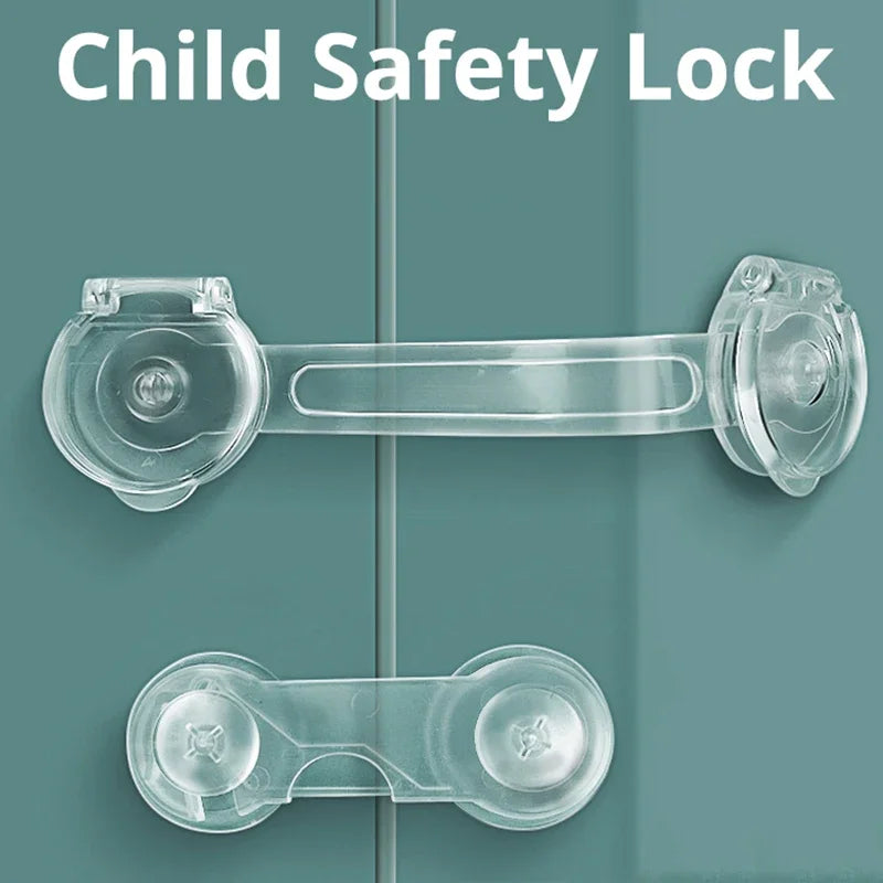 Child Safety Locks for Cabinets & Drawers | Adjustable Strap Design
