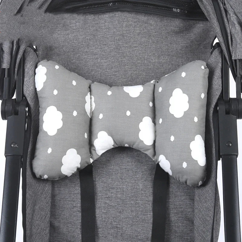 NIDOMIO Baby Support Pillow Toddler Cushion Stroller Head Pillow Protection Stroller Basket Neck Protection Shock Absorption