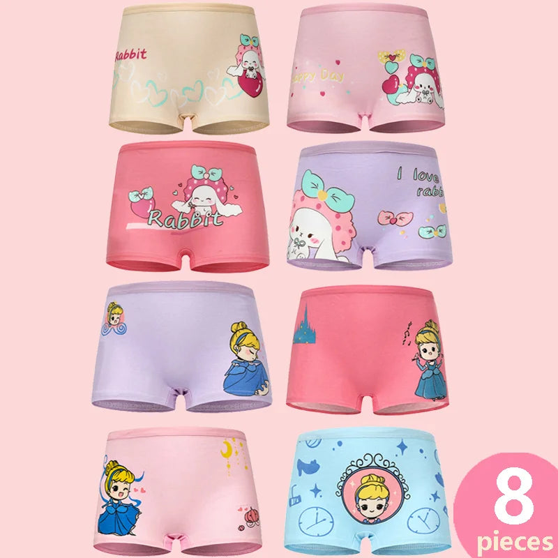 Babelio  Girls Panties Cotton Soft Pretty Cartoon Unicorn Child Underwear for Girls Kids Boxer Breathable