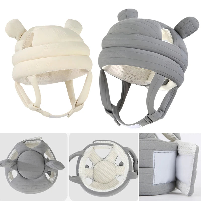 Babelio Padded Walking Hat | Baby Head Cushion Open-Top Design