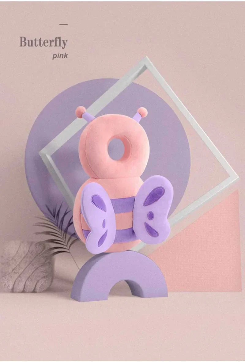 NIDOMIO Baby Head Fall Protection Pad Cushion Cartoon Soft Security Pillows Backpack Newborn Headrest Security Pillows Backpack Toddler