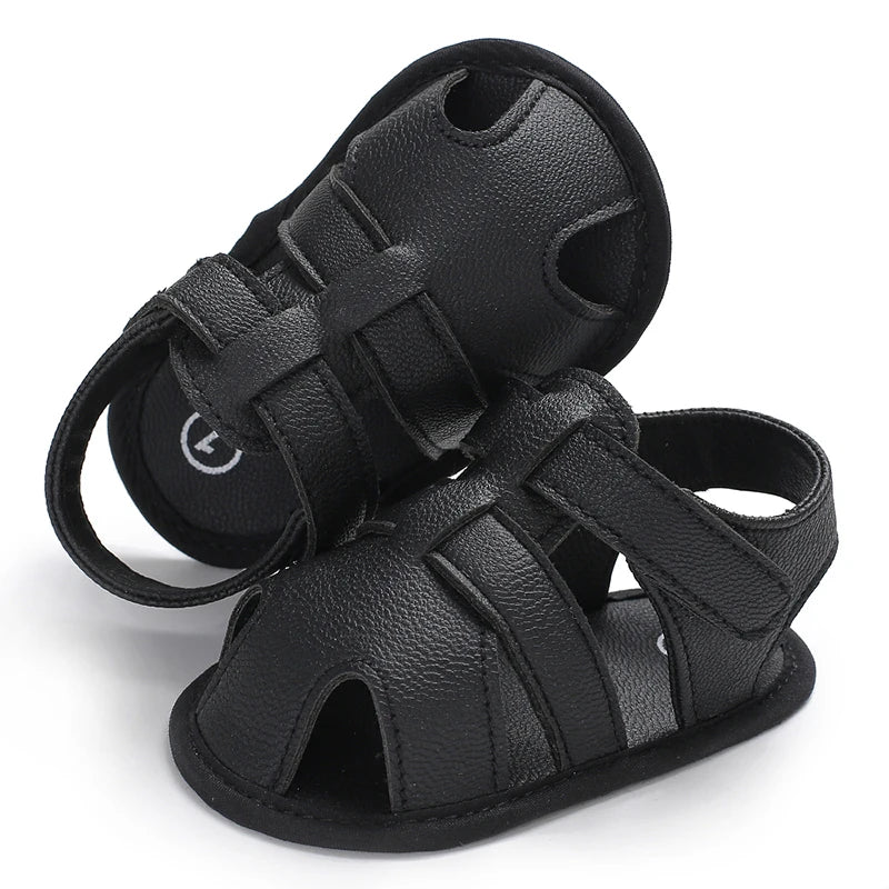 Babelio Soft-Sole Sandals | Baby Prewalker Shoes Breathable Design