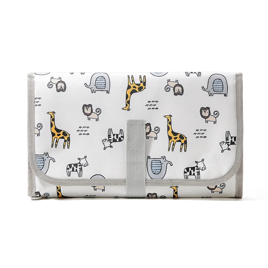 LulliNini Popular Newborns Foldable Waterproof Baby Diaper Changing Mat Portable Changing Pad Diaper Diaper Baby Changing for Home Travel