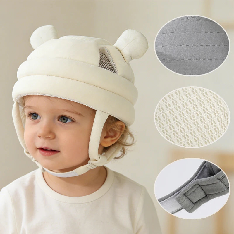 Babelio Padded Walking Hat | Baby Head Cushion Open-Top Design