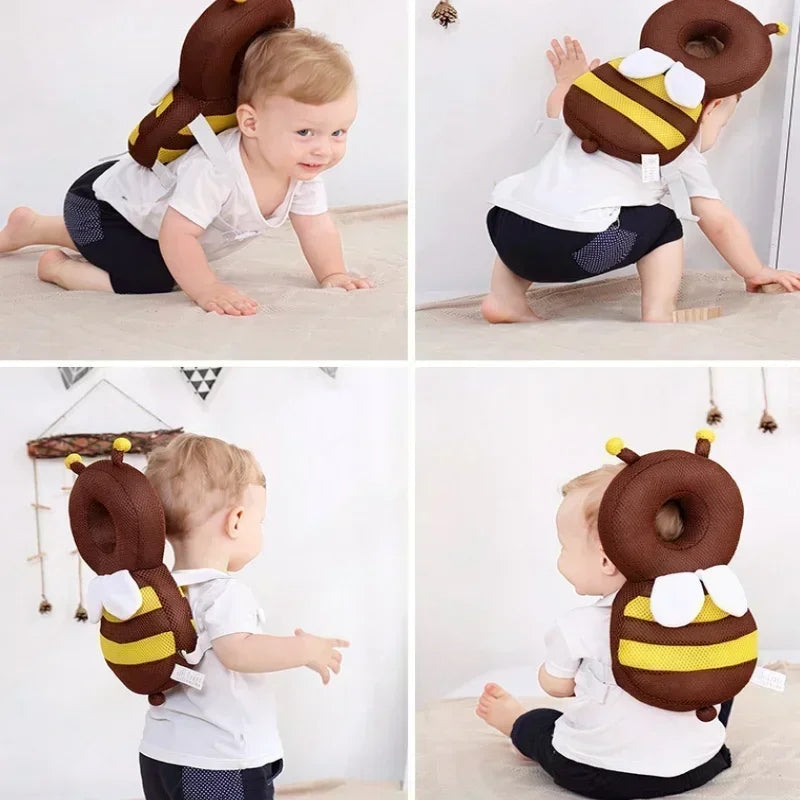 NIDOMIO New Learn Walk Head Back Protector Anti Fall Cartoon Baby Protect Pillow Kids Safe Backward Cap Head Protector Cushion