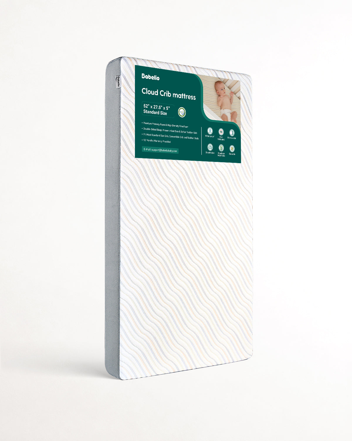 Cloud 4 | Organic Crib Mattress with Biobased Foam