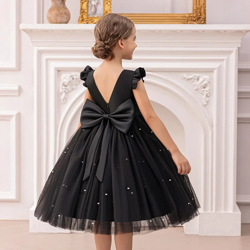 Tiny Cuddling Girls Boho Flower Girl Dress| Perfect for Party, Birthday, Special Occasion