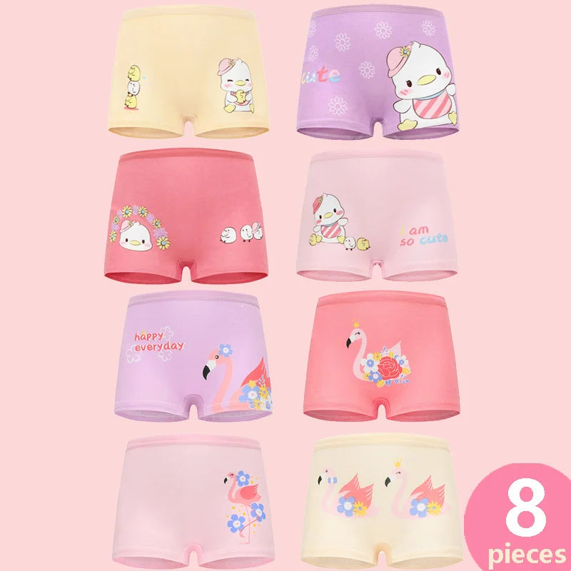 Babelio  Girls Panties Cotton Soft Pretty Cartoon Unicorn Child Underwear for Girls Kids Boxer Breathable