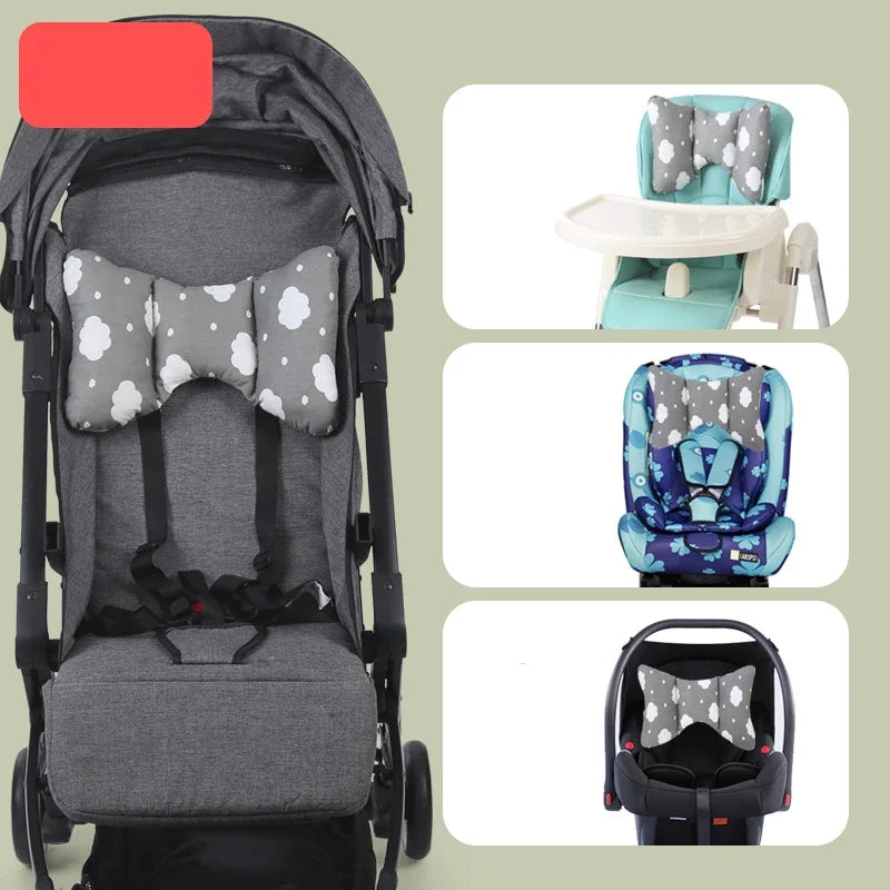 NIDOMIO Baby Support Pillow Toddler Cushion Stroller Head Pillow Protection Stroller Basket Neck Protection Shock Absorption