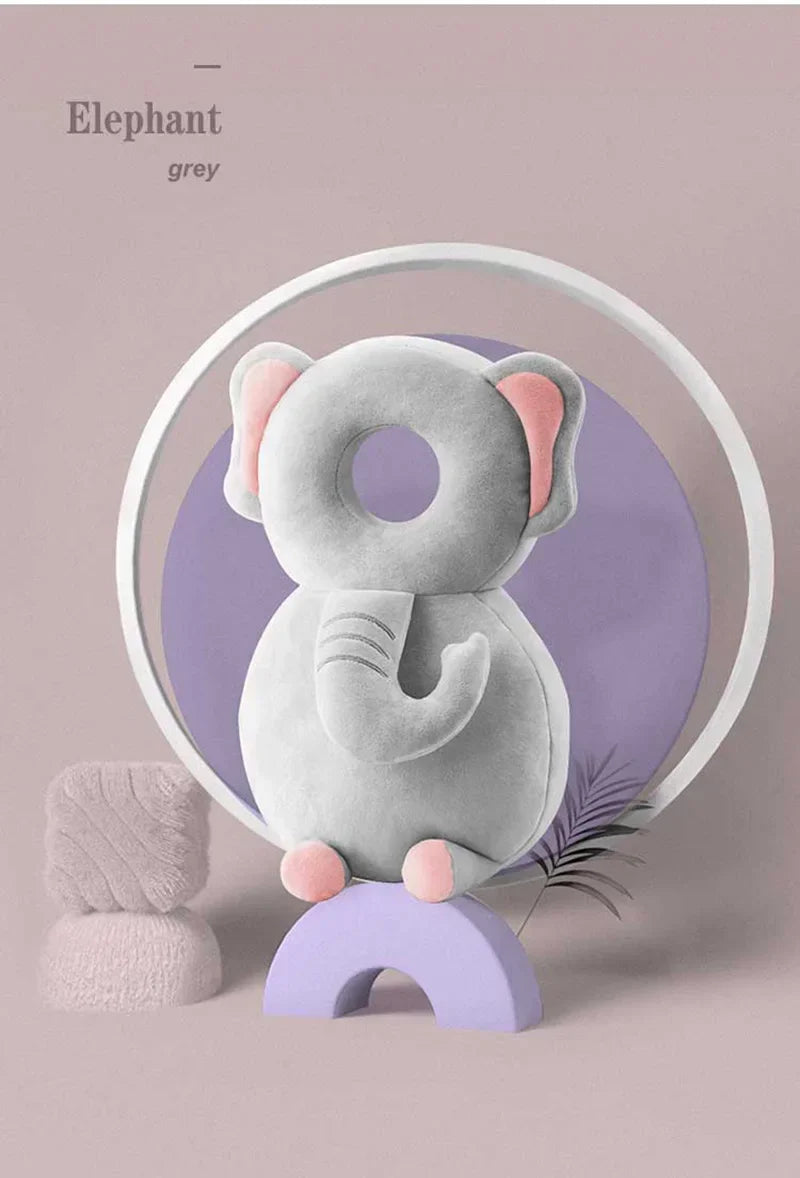 NIDOMIO Baby Head Fall Protection Pad Cushion Cartoon Soft Security Pillows Backpack Newborn Headrest Security Pillows Backpack Toddler