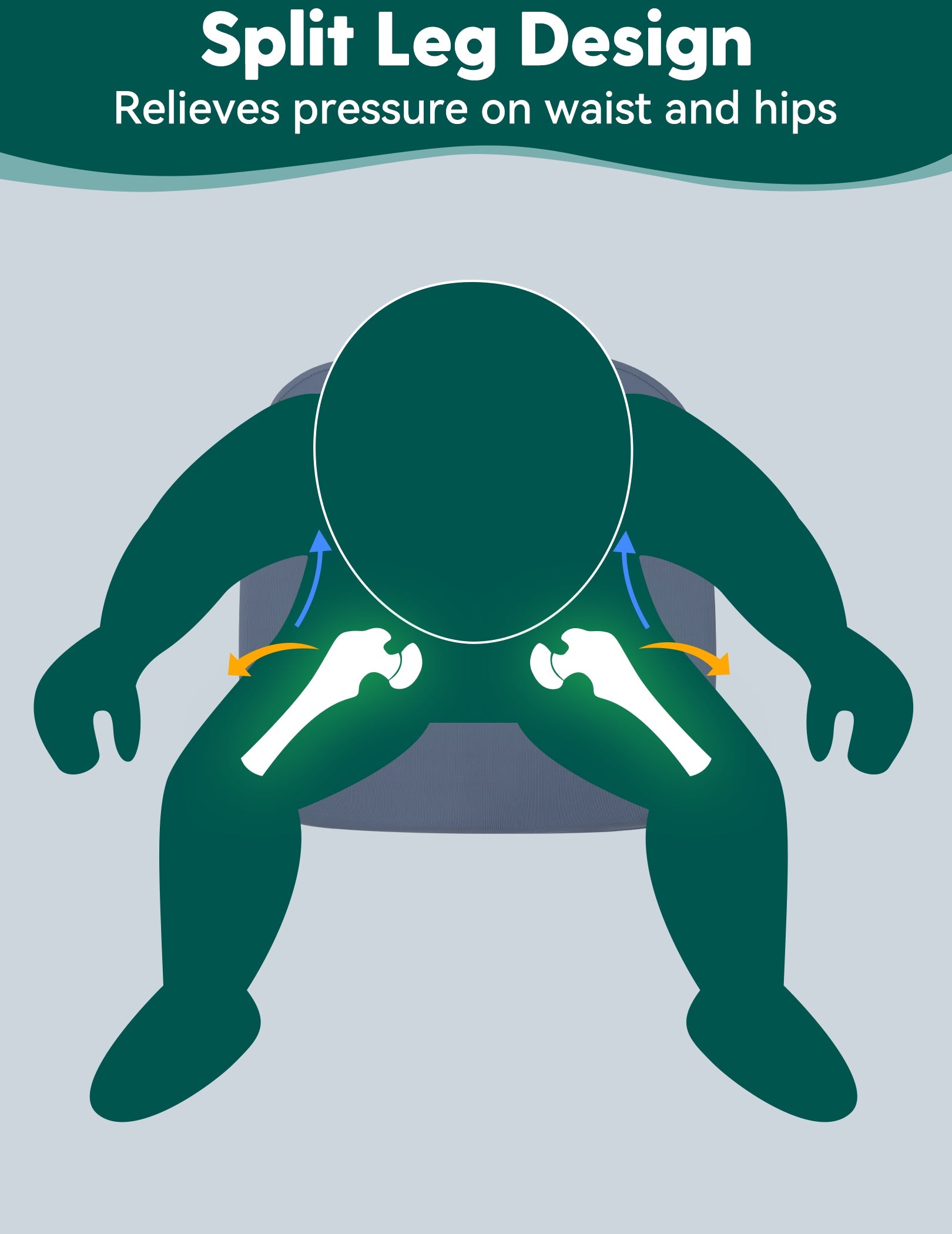 Babelio ergonomic booster seat with split leg design supporting baby posture in dining room