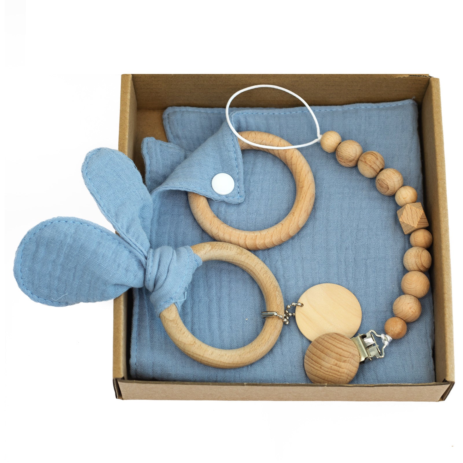 LulliNini Baby Teething Toys Teether Gift Set