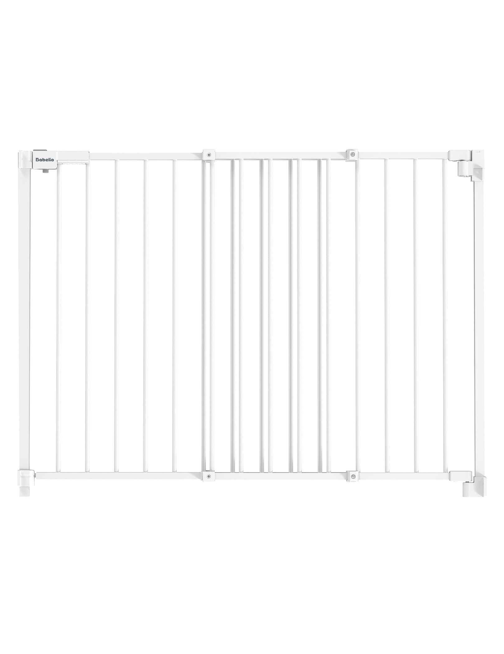 Boundless R30 | 29 - 43"W Baby&Dog Gate for Stairs and Doorways - babeliobaby - Black - 29 - 43"Wide / 30"Tall