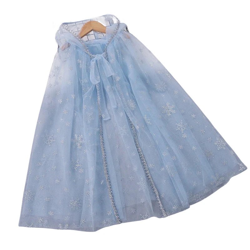 Ice Princess Dress for Girls — Snowflake Costume Gown | Party & Halloween - babeliobaby - Clock B - 2T(Tag 100)