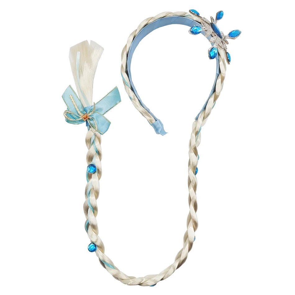 Ice Princess Dress for Girls — Snowflake Costume Gown | Party & Halloween - babeliobaby - Elsa Dress - 2T(Tag 100)