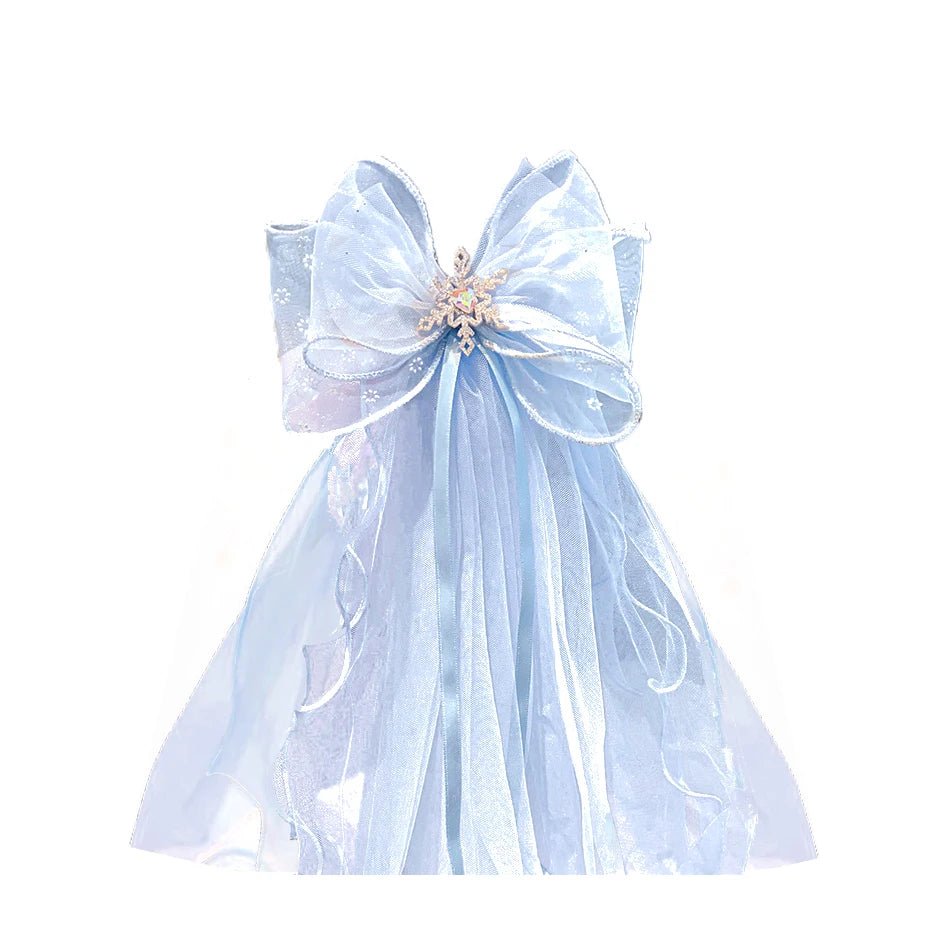 Ice Princess Dress for Girls — Snowflake Costume Gown | Party & Halloween - babeliobaby - Elsa Dress - 2T(Tag 100)