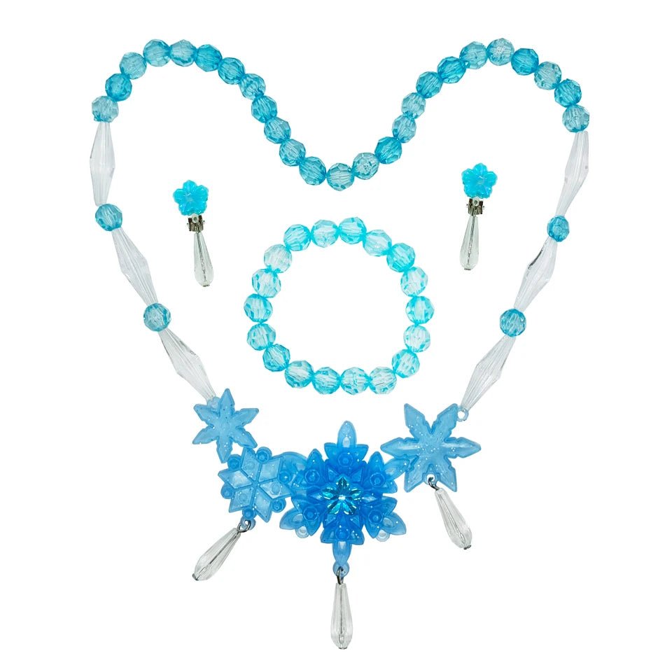 Ice Princess Dress for Girls — Snowflake Costume Gown | Party & Halloween - babeliobaby - Elsa Dress - 2T(Tag 100)