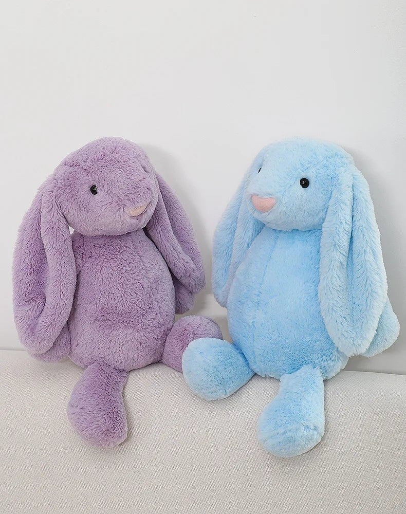 LulliNini 25/40cm Cute Plush Toy Stuffed Toy Rabbit Doll Babies Sleeping Companion Cute Plush Long Ear Rabbit Doll Children's Gift New