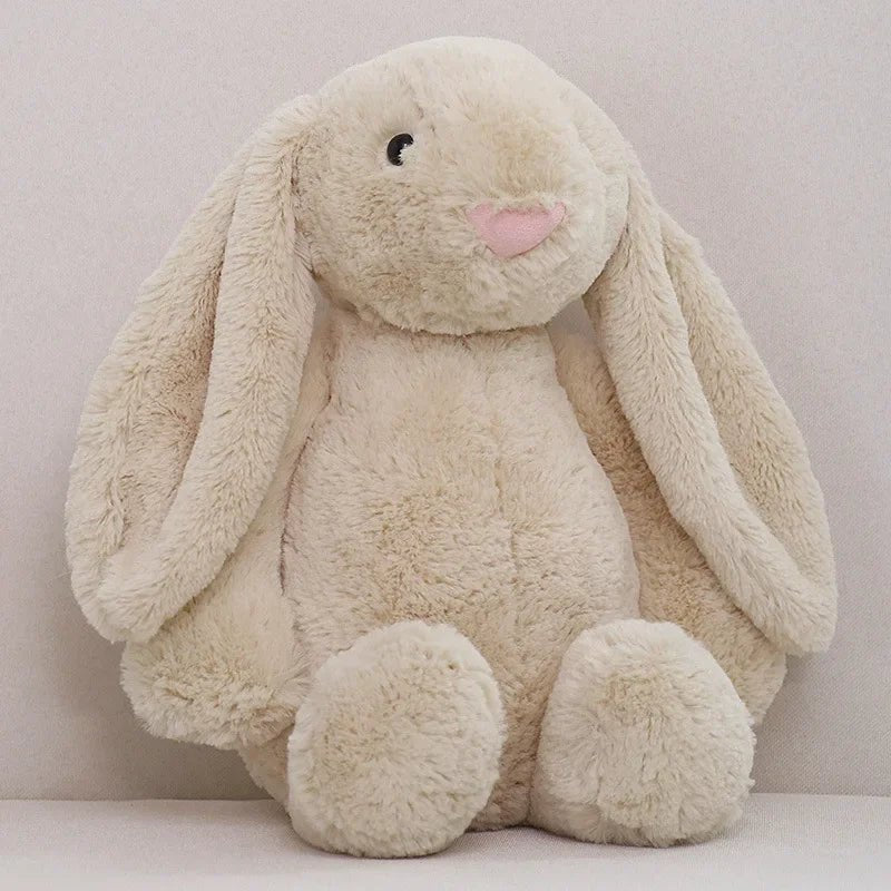 LulliNini 25/40cm Cute Plush Toy Stuffed Toy Rabbit Doll Babies Sleeping Companion Cute Plush Long Ear Rabbit Doll Children's Gift New