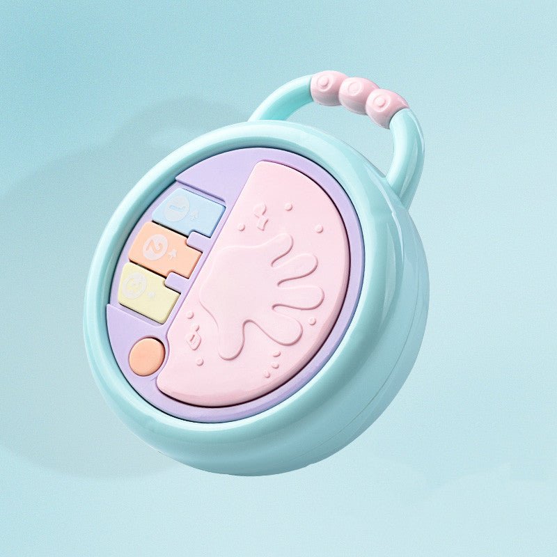 Babelio pastel baby white noise machine with buttons, modern nursery style