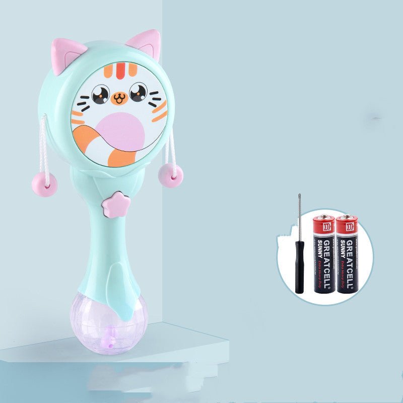 Babelio baby white noise machine in cat design for nursery, with batteries and screwdriver included