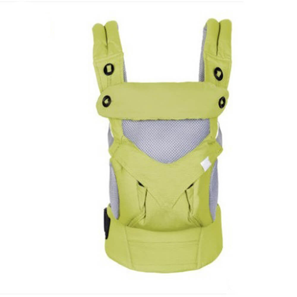 LulliNini Breathable Multi - Season Baby Carrier - Easy - to - Use Shoulder Wrap for Infants and Toddlers - babeliobaby - Grass Green - Breathable