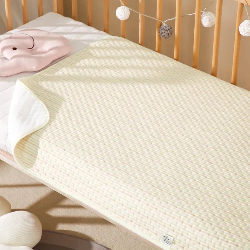 LulliNini Diaper Changing Pad Changing Mat covers Washable Waterproof Nappy Newborn Reusable Infant cotton Urinal Mat - babeliobaby - 70X90CM Rocket - 