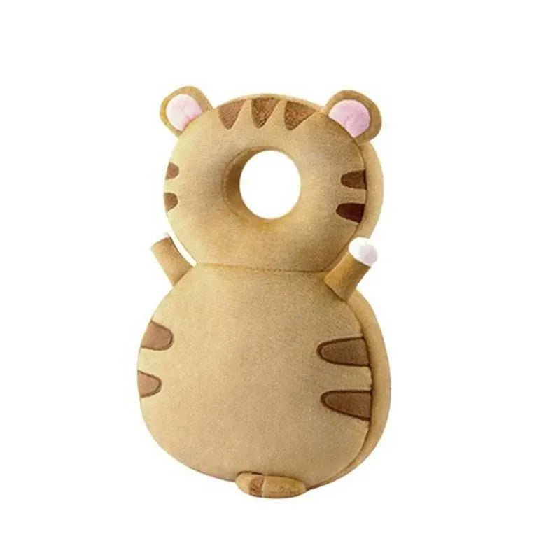 NIDOMIO Baby Head Fall Protection Pad Cushion Cartoon Soft Security Pillows Backpack Newborn Headrest Security Pillows Backpack Toddler - babeliobaby - Tiger - 
