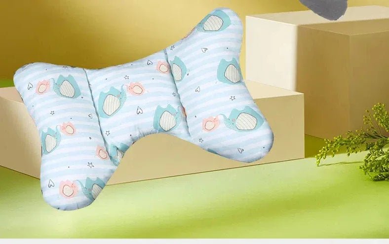 NIDOMIO Baby Support Pillow Toddler Cushion Stroller Head Pillow Protection Stroller Basket Neck Protection Shock Absorption - babeliobaby - SKY BLUE - 