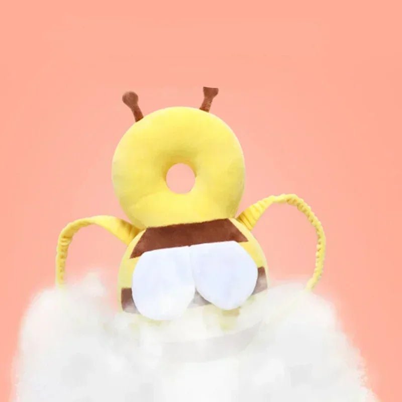 NIDOMIO New Learn Walk Head Back Protector Anti Fall Cartoon Baby Protect Pillow Kids Safe Backward Cap Head Protector Cushion - babeliobaby - 30cm brown - 