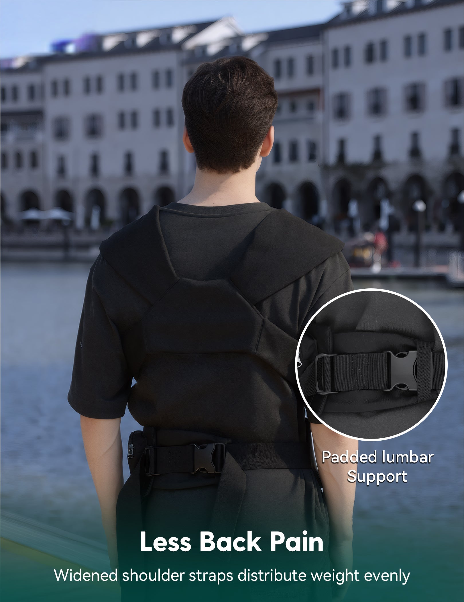 Samurai | Ergonomic Baby Carrier for Newborn to Toddler (7–45lbs) - babeliobaby - Black - 