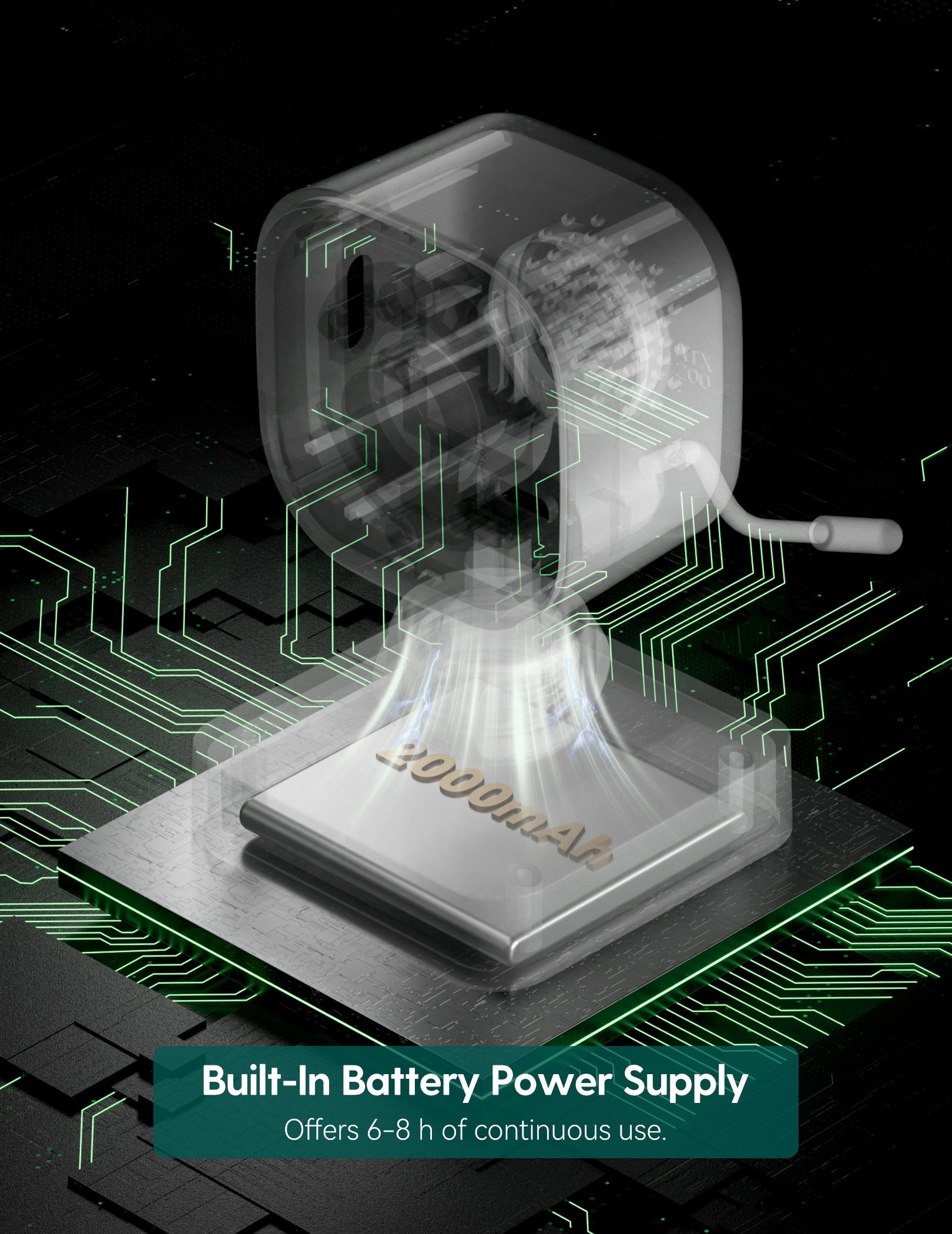 Wireless Baby Car Camera | 2 - in - 1 Baby Monitor with Night Vision, 8H Battery, 5” HD Display - babeliobaby - 