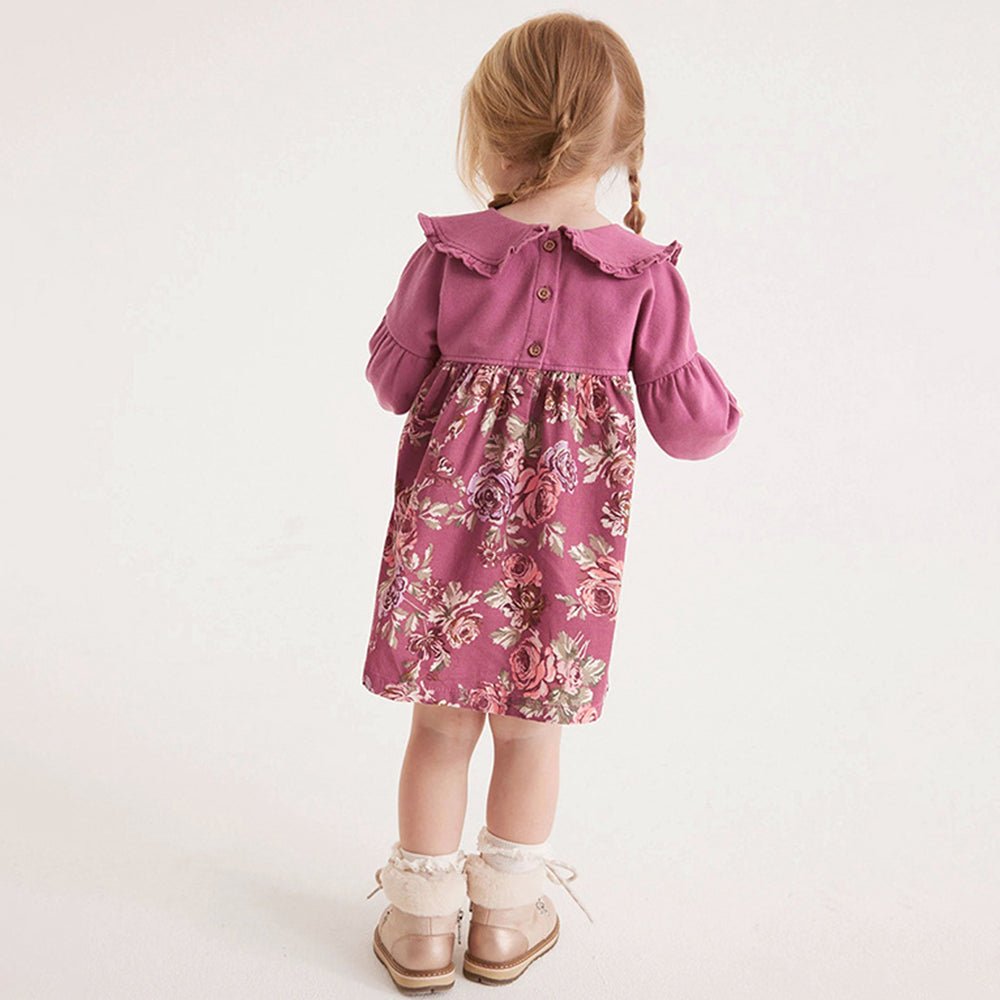 Adorable Long-Sleeve Princess Dress for Girls - Perfect for Autumn 2023 - babeliobaby