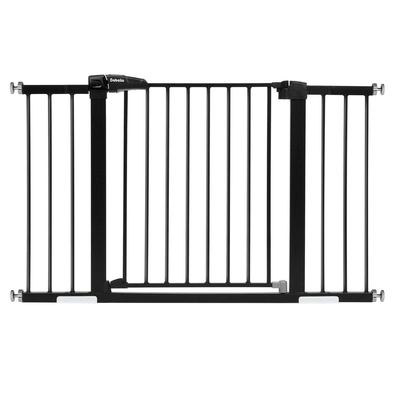 Babelio Adjustable 2948" Metal Baby Gate Easy Install, No Drill