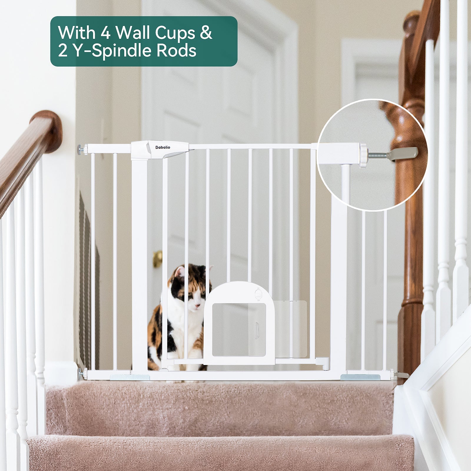 Baby gate for clearance kittens