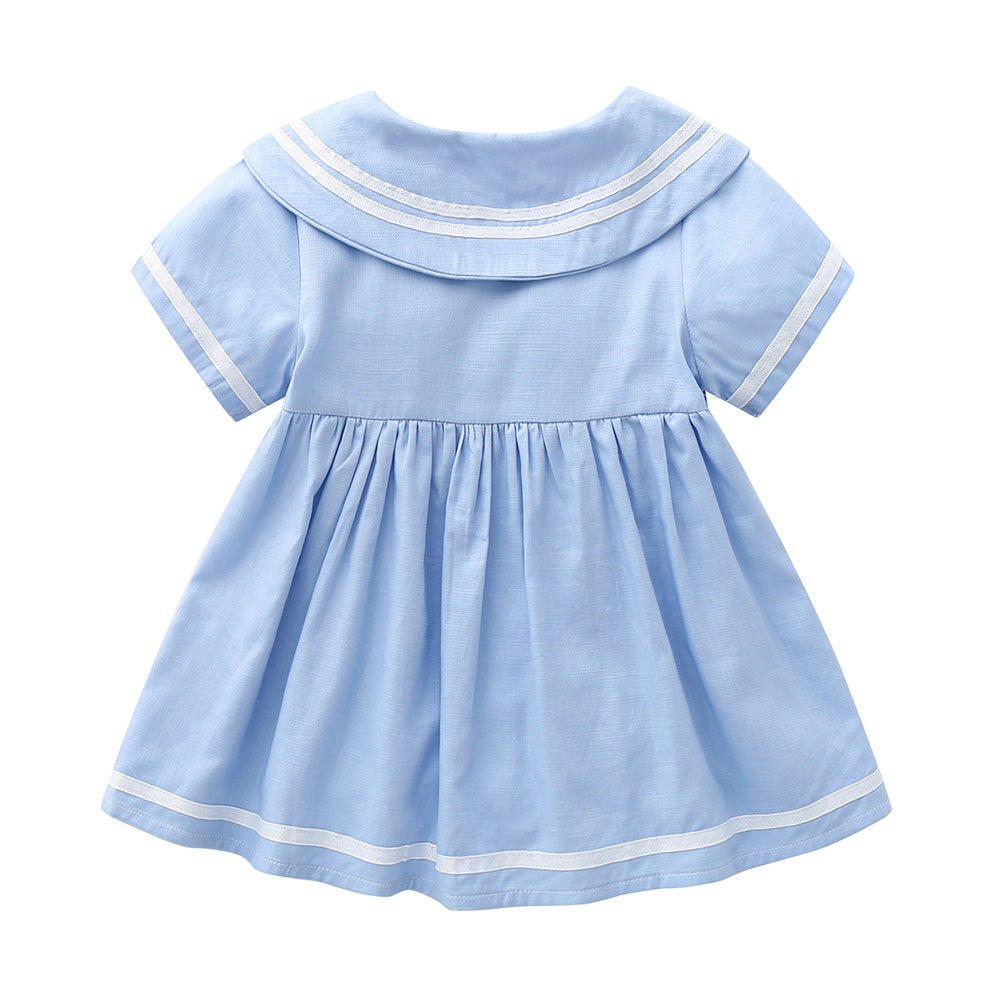New Summer Style Children's Dress, Girls' Fashionable Princess Dress, Baby and Toddler Summer Dress - babeliobaby