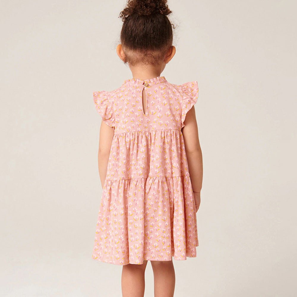 Tiny Cuddling Girls' Summer Dress: European-style Princess Cotton Dress for Girls, Ages 3-8 - babeliobaby