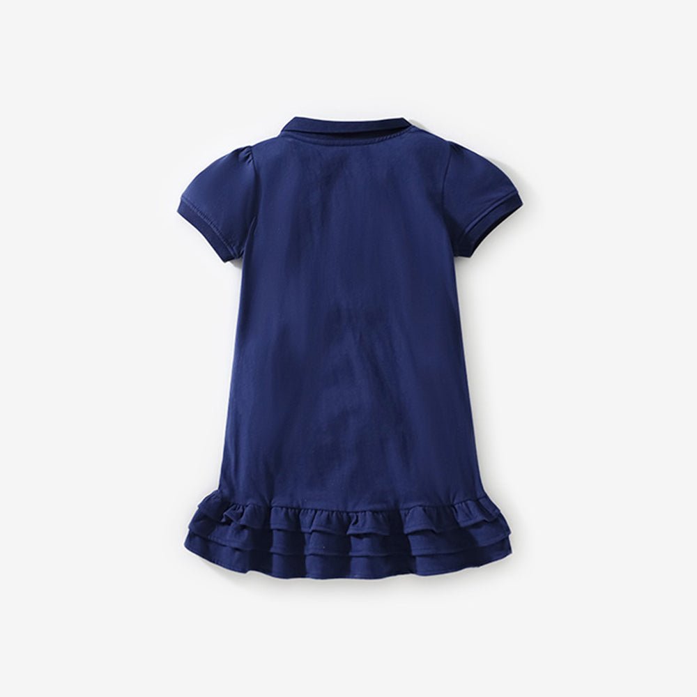 Tiny Cuddling Summer Princess Dress: Striped Knit Cotton Dress for Girls - babeliobaby